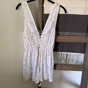 Lace romper
